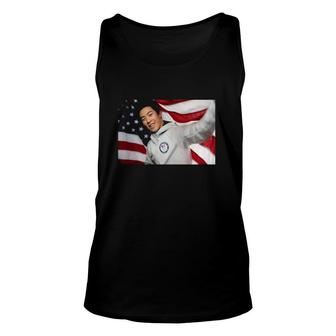 Official Nathan Chen 2022 American Flag Unisex Tank Top | Mazezy