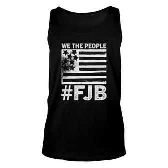 Official We The People Fjb Flag Tee Unisex Tank Top | Mazezy AU