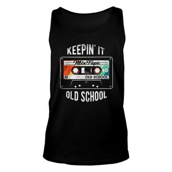 Old School Hip Hop 80S 90S Mixtape Graphic Unisex Tank Top - Thegiftio UK