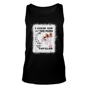 Papillon Quote Mom, Squirrel Dad Costume, Cute Butterfly D Unisex Tank Top | Mazezy
