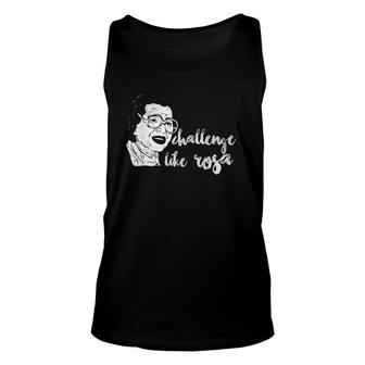 Parks Quotes Rosa Inspirational Black History Month Unisex Tank Top | Mazezy