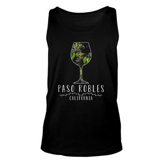 Paso Robles California Wine Country Vacation Unisex Tank Top | Mazezy