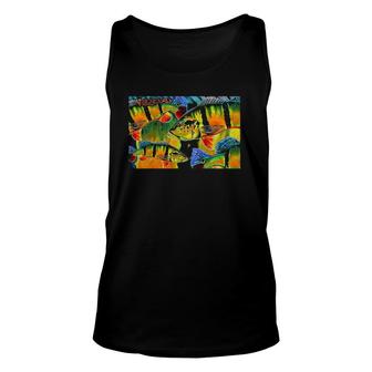 Peacock Bass Fishing S By Black Fly Unisex Tank Top | Mazezy