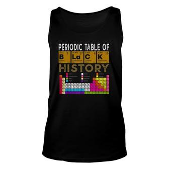 Periodic Table Of Black History African American 2022 Ver2 Unisex Tank Top | Mazezy UK
