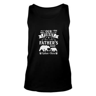 Personalized Gift For Dad Papa Grandpa Christmas Fathers Day Birthday Unisex Tank Top - Thegiftio UK