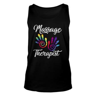 Ph Funny Massage Therapist Costume Hand Therapy Unisex Tank Top | Mazezy