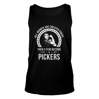 Picker S For Women Picker Unisex Tank Top | Mazezy