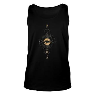Pieces Zodiac Sign Symbol Cool Astrology Lover Gifts Unisex Tank Top
