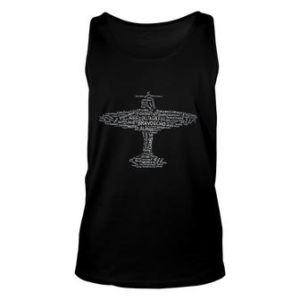 Pilot Accessories For Aviation Lovers Unisex Tank Top | Mazezy