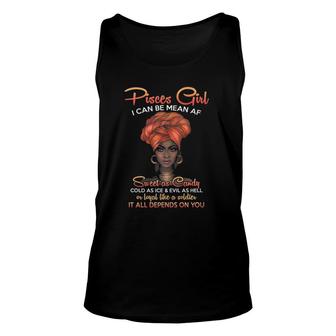 Pisces Queens Are Born In February 19 March 20 Unisex Tank Top | Mazezy
