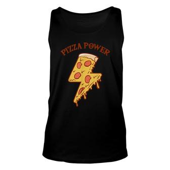Pizza Pizzeria Pizza Power Italian Food Chef Unisex Tank Top | Mazezy