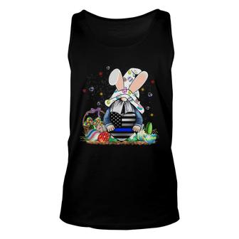 Police Gnome Happy Easter Day Unisex Tank Top | Mazezy