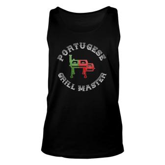 Portugese Grill Master Nationality Flag Unisex Tank Top | Mazezy
