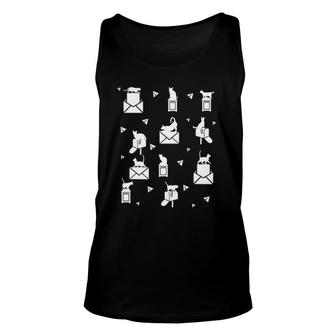Postal Worker Outfit - Cat Postal Service Unisex Tank Top | Mazezy