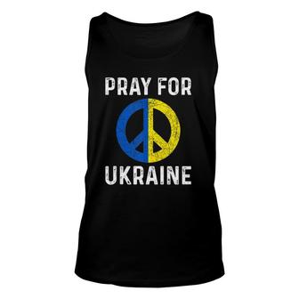 Pray For Ukraine Support Ukraine I Stand With Ukraine Tank Top Tank Top | Mazezy
