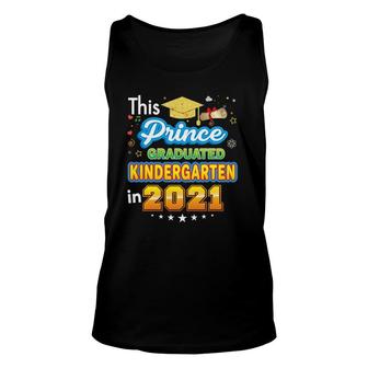 This Prince Graduated Kindergarten In 2021 Last Day Graduate Tank Top | Mazezy