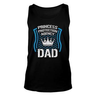Princess Protection Agency Dad Men Father's Day Gift Idea Unisex Tank Top | Mazezy