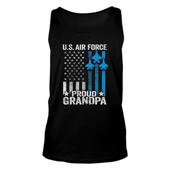 Proud Grandpa Us Air Force Unisex Tank Top | Mazezy