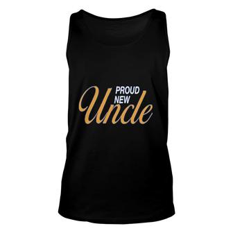 Proud New Uncle Unisex Tank Top | Mazezy