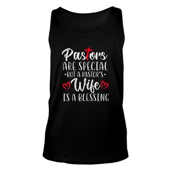 Proud To Be A Pastor's Wife Woman Gift Unisex Tank Top | Mazezy