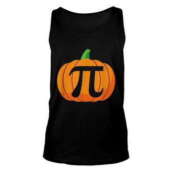 Pumpkin Pi Pi 314 Thanksgiving Dinner Math Teacher Unisex Tank Top | Mazezy