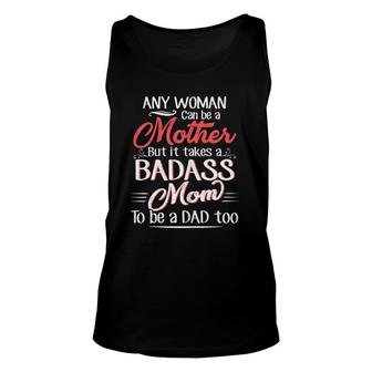 Womens Quotes Happy Father's Day To The Single Mom Sarcasm Tank Top | Mazezy AU