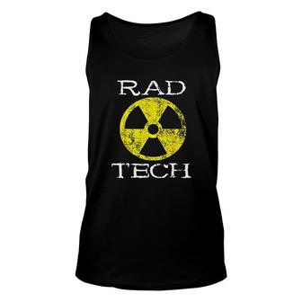 Rad Tech Radiology Radiologist Nuclear Radiation Radiography Tank Top | Mazezy