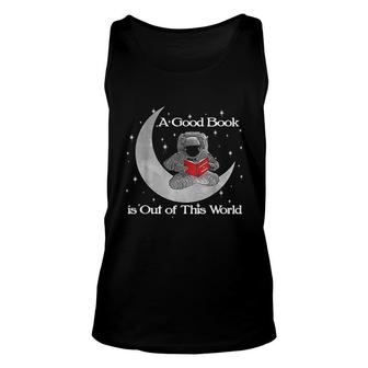 Reading Teacher Read Books Astronaut Out Of World Stars Unisex Tank Top - Thegiftio