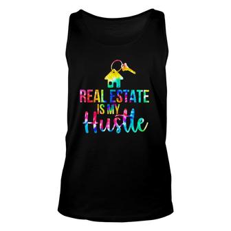 Real Estate Is My Hustle Realtor Real Estate Unisex Tank Top | Mazezy