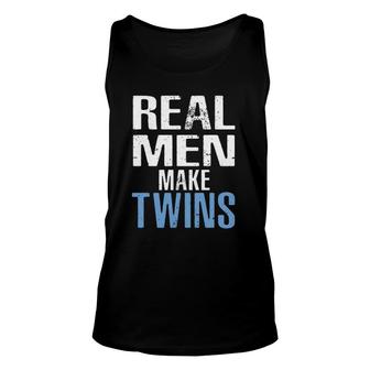 Real Men Make Twins Gift For Father Essential Unisex Tank Top | Mazezy