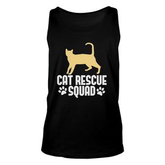 Rescued Animal Cat Fosterage Rescue Fostering Pet Adoption Unisex Tank Top | Mazezy