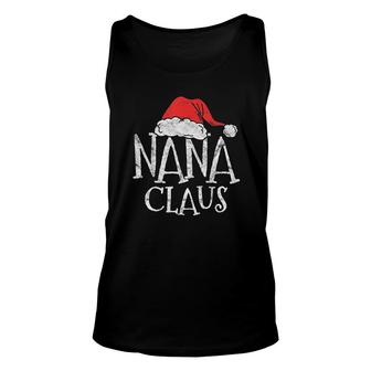 Retro Nana Claus Unisex Tank Top | Mazezy