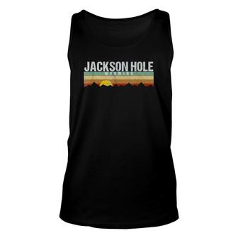 Retro Vintage Jackson Hole Wyoming Tee Unisex Tank Top | Mazezy