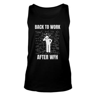 Return Back To Work After Wfh Lost Employees In Office Tank Top | Mazezy