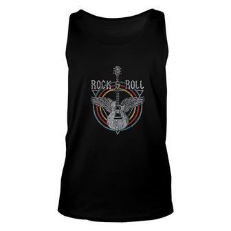Rock And Roll Unisex Tank Top | Mazezy