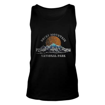 Rocky Mountain National Park Mountain Scene Unisex Tank Top - Thegiftio