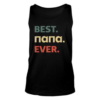 Russian Dad Present - Best Dad Ever In Russian Unisex Tank Top | Mazezy
