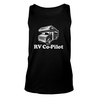 Rv Co Pilot Camping Camper Motorhome Copilot Idea Tank Top | Mazezy