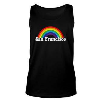 San Francisco Lgbtq Gay Pride Rainbow Unisex Tank Top | Mazezy CA