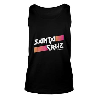 Santa Cruz California Graphic Unisex Tank Top | Mazezy