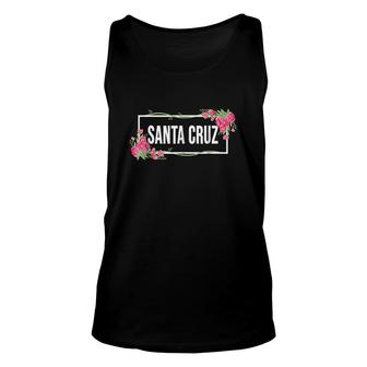 Santa Cruz California Unisex Tank Top | Mazezy