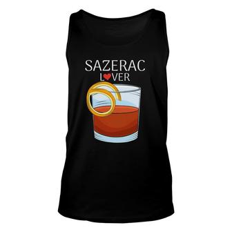 Sazerac For Cognac Or Whiskey Cocktails Lovers Unisex Tank Top | Mazezy