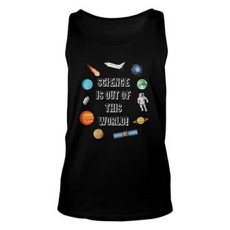 Science Is Out Of This World Premium Unisex Tank Top | Mazezy