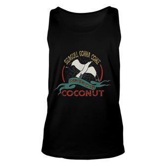 Seagulls Bird Lover Stop It Now Vintage Poke You In Coconut Unisex Tank Top - Thegiftio UK