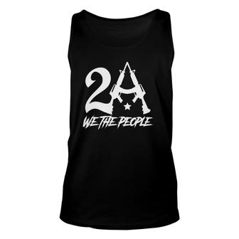 Second Amendment We The People Unisex Tank Top | Mazezy