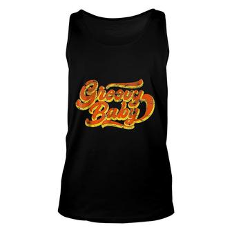 Seventies Vintage Groovy Baby 70S Retro Graphic Unisex Tank Top - Thegiftio UK