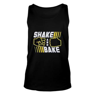 Shake And Bake Funny Parody Race Car Best Friends Humor Unisex Tank Top - Thegiftio UK