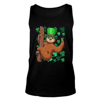 Sloth St Patrick's Day Sloth Irish Sloth Paddys Themed Sloth Tank Top | Mazezy