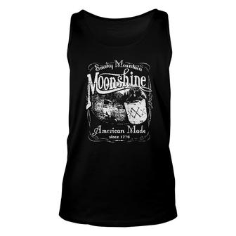 Smoky Mountain Moonshine Tennessee Whiskey Unisex Tank Top | Mazezy
