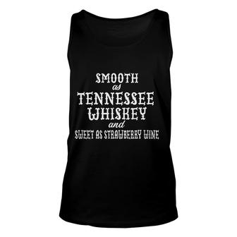 Smooth As Tennessee Whiskey Unisex Tank Top | Mazezy
